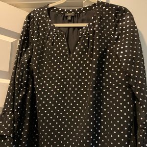 Talbots holiday blouse